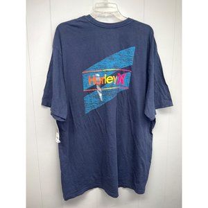Hurley Everyday Washed T-Shirt Navy‎ Size XXL NWT
